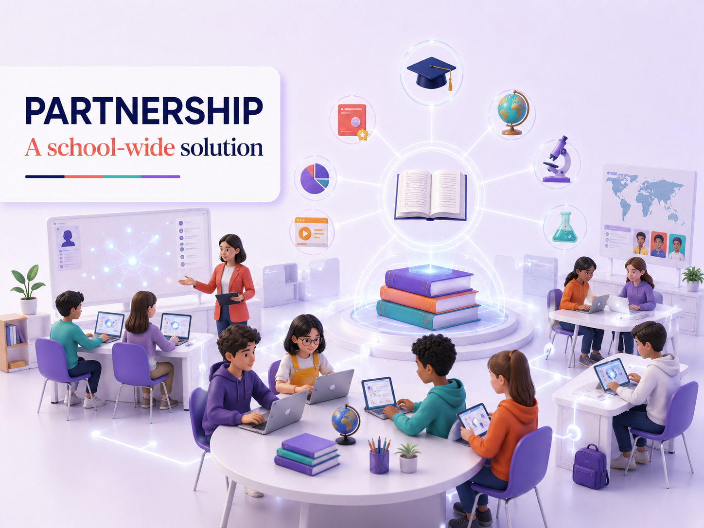 World Book digital library partnership